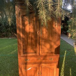 Wood Tv Entertainment Center