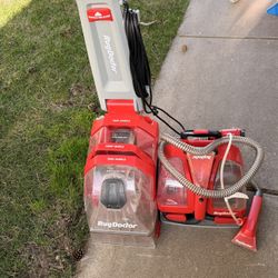 Rug Doctor DCC-1 Upright Carpet Cleaner Power Boost Spray with Upholstery Tool & Pet Spot Cleaner