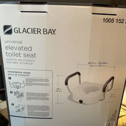 Elevated Toilet Seat, Universal New