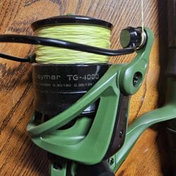 9'ft Guide Select Pro Rod W/ Ceymar Tactical Green Reel 