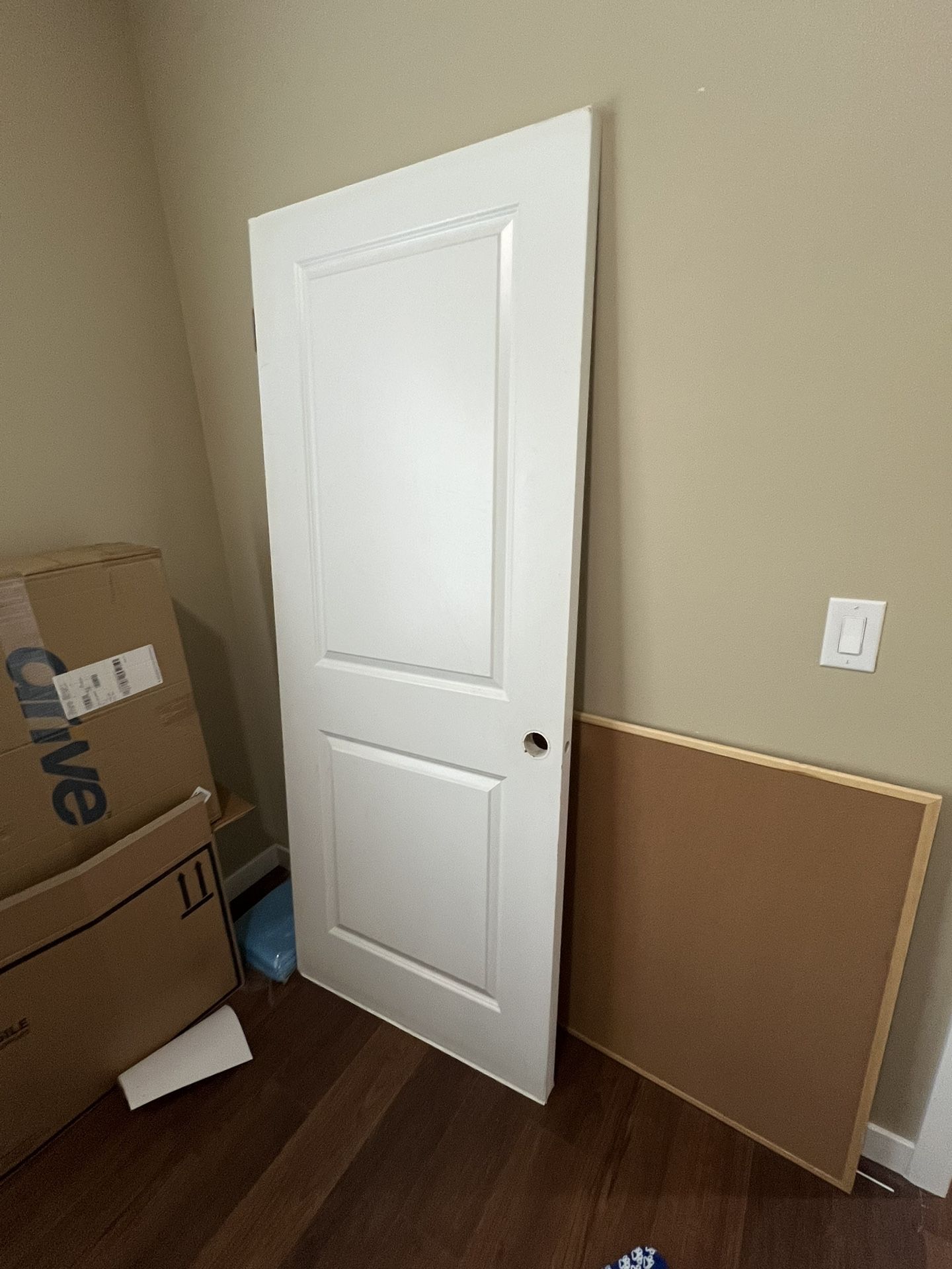 Exterior Solid Door Or Garage Entry Door 36