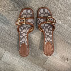 Coach Heels Size 9.5