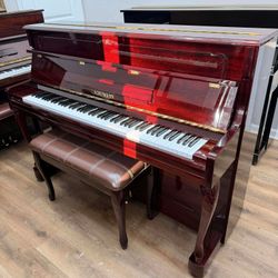 Schuman Cherry Gloss Upright Piano