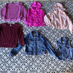 Toddler Girl Jacket’s Bundle Size 7-8