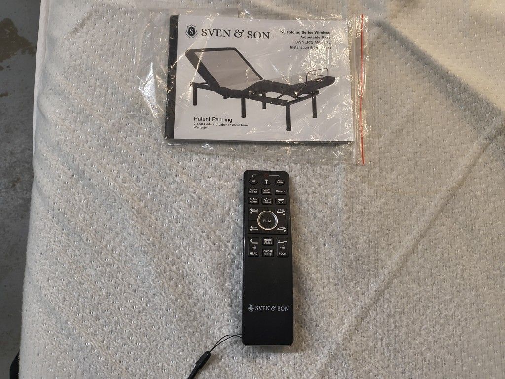 Twin Size Sven & Son Bliss Adjustable Bed Base Frame