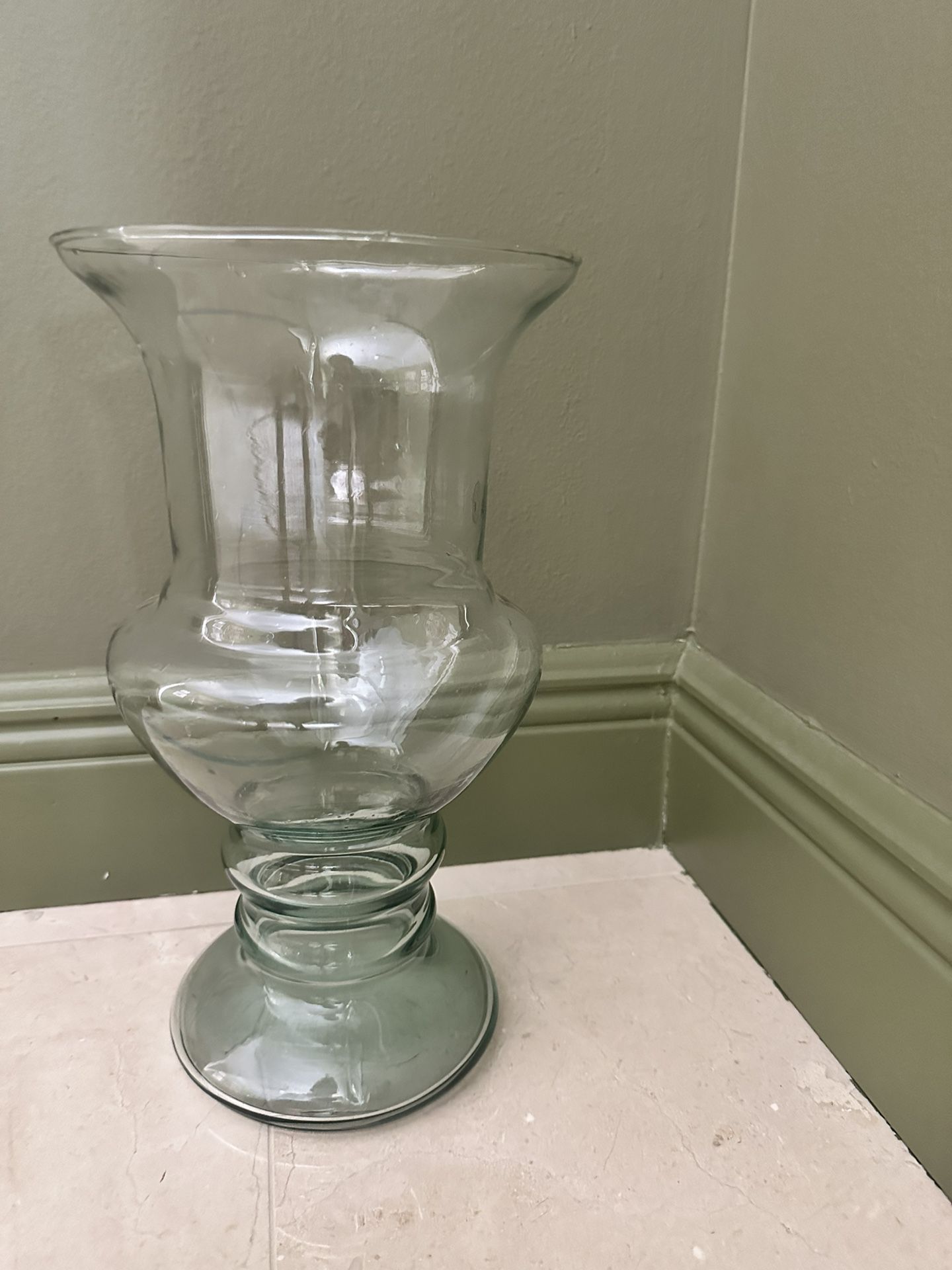 Large Glass Vase 