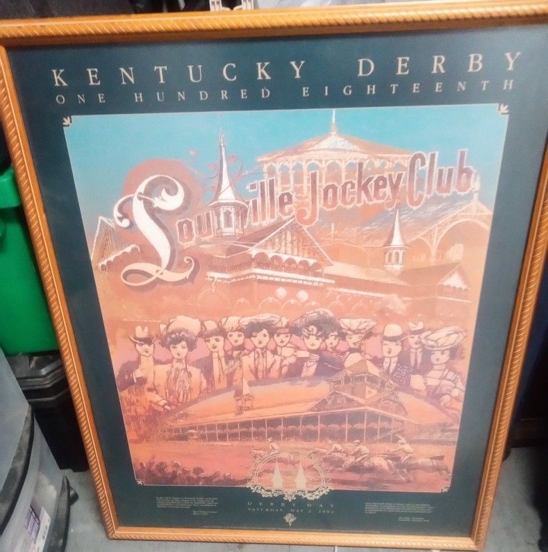 Kentucky Derby 118th Framed Portrait
