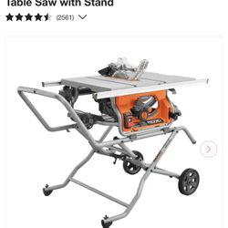 Rigid Table Saw