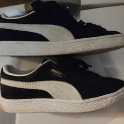 Kids Classic Suede Puma Shoes 
