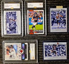 Caleb Williams & Colston Loveland Graded Slabs- Chicago Bears Card Lot