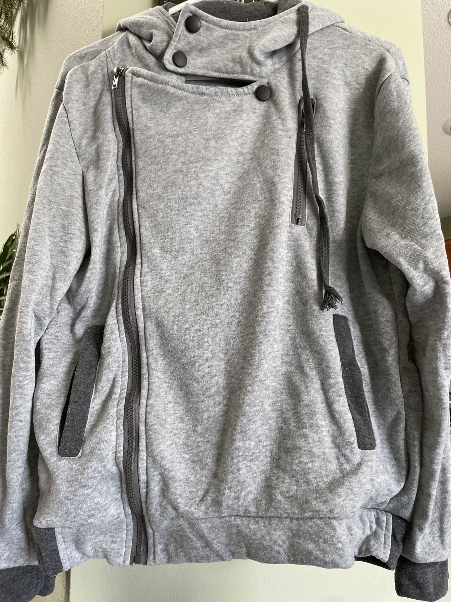 Boys sweat jacket size large