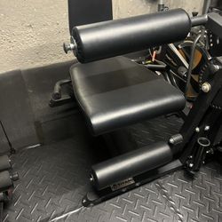 Titan fitness leg extension  hamstring curl