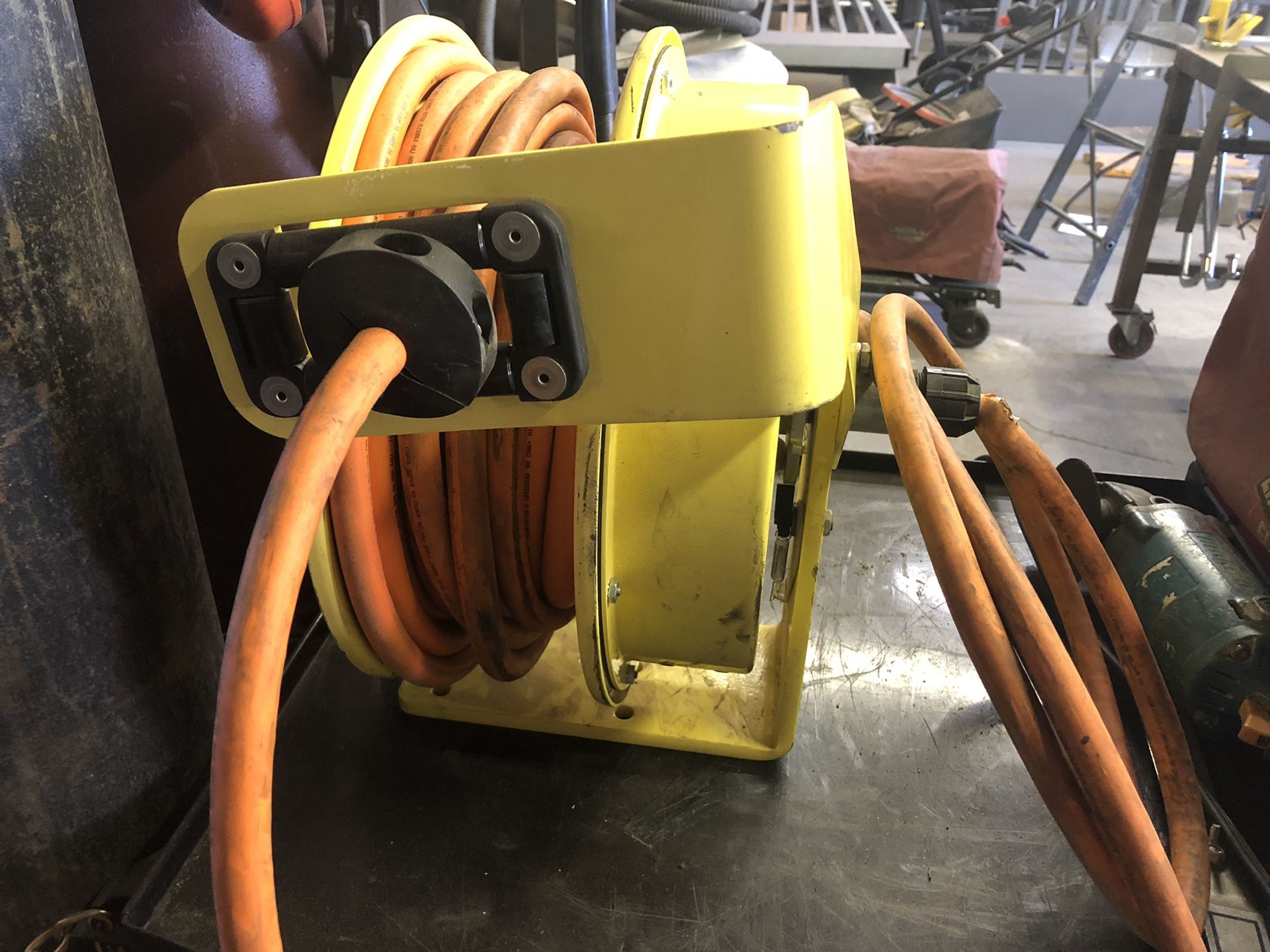 Welding reel, lift / Drag, 2/0 AWG/ 1 Cond Cable, 50 ft length