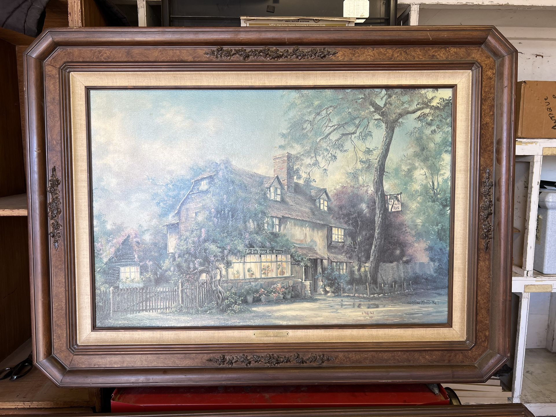 Penhurst Tea Rooms Painting by Marty Bell