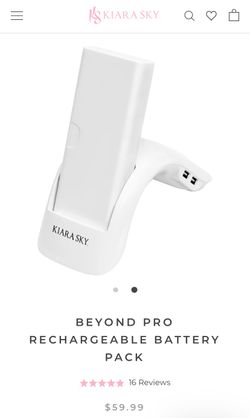New Kiara Sky LED Nail Lamp Battery Pack