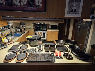 Cast Iron Cooking Lot Lodge