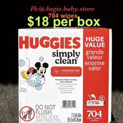 Huggies Simply Clean Wipes