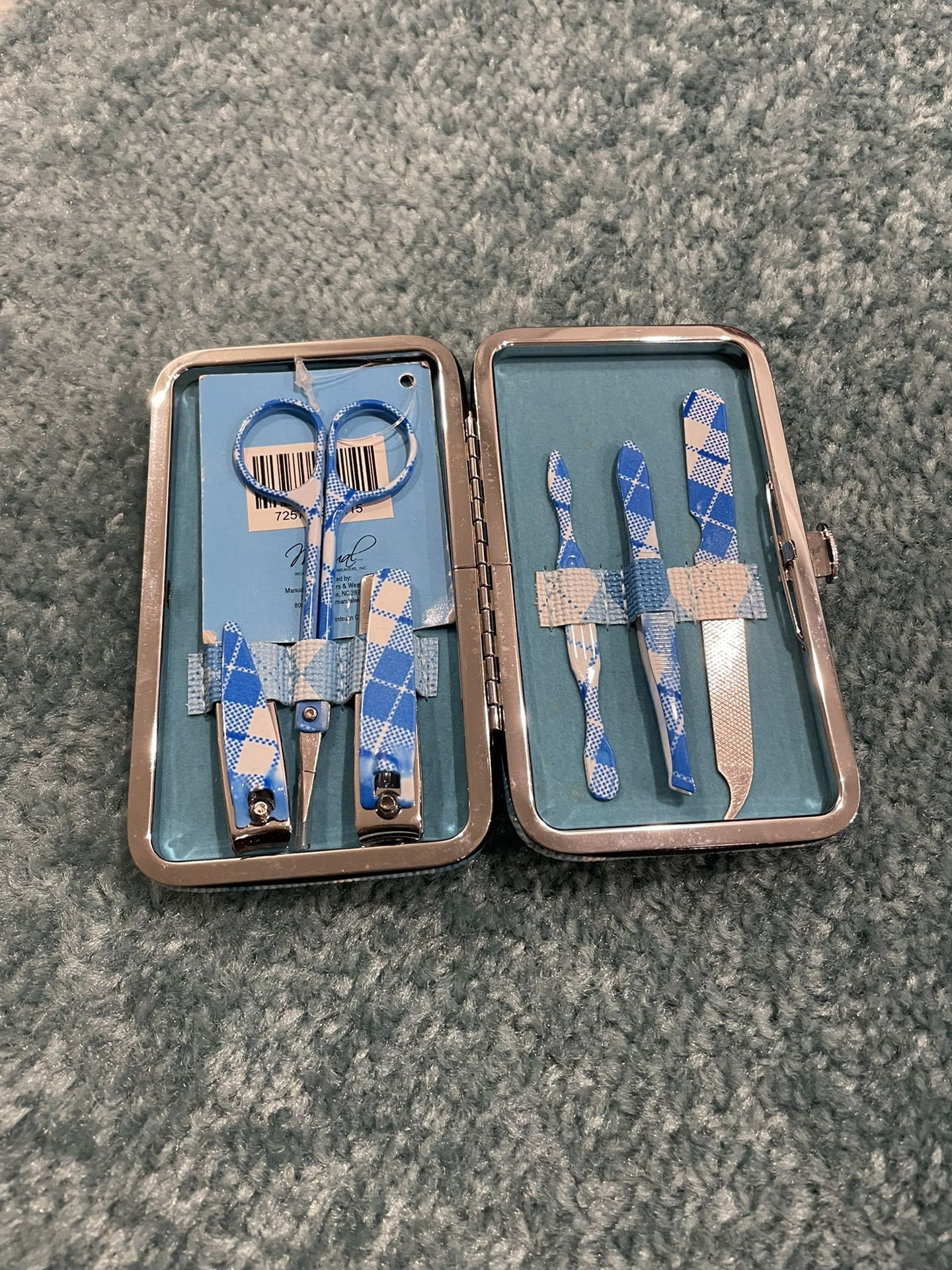 Blue Manicure Set