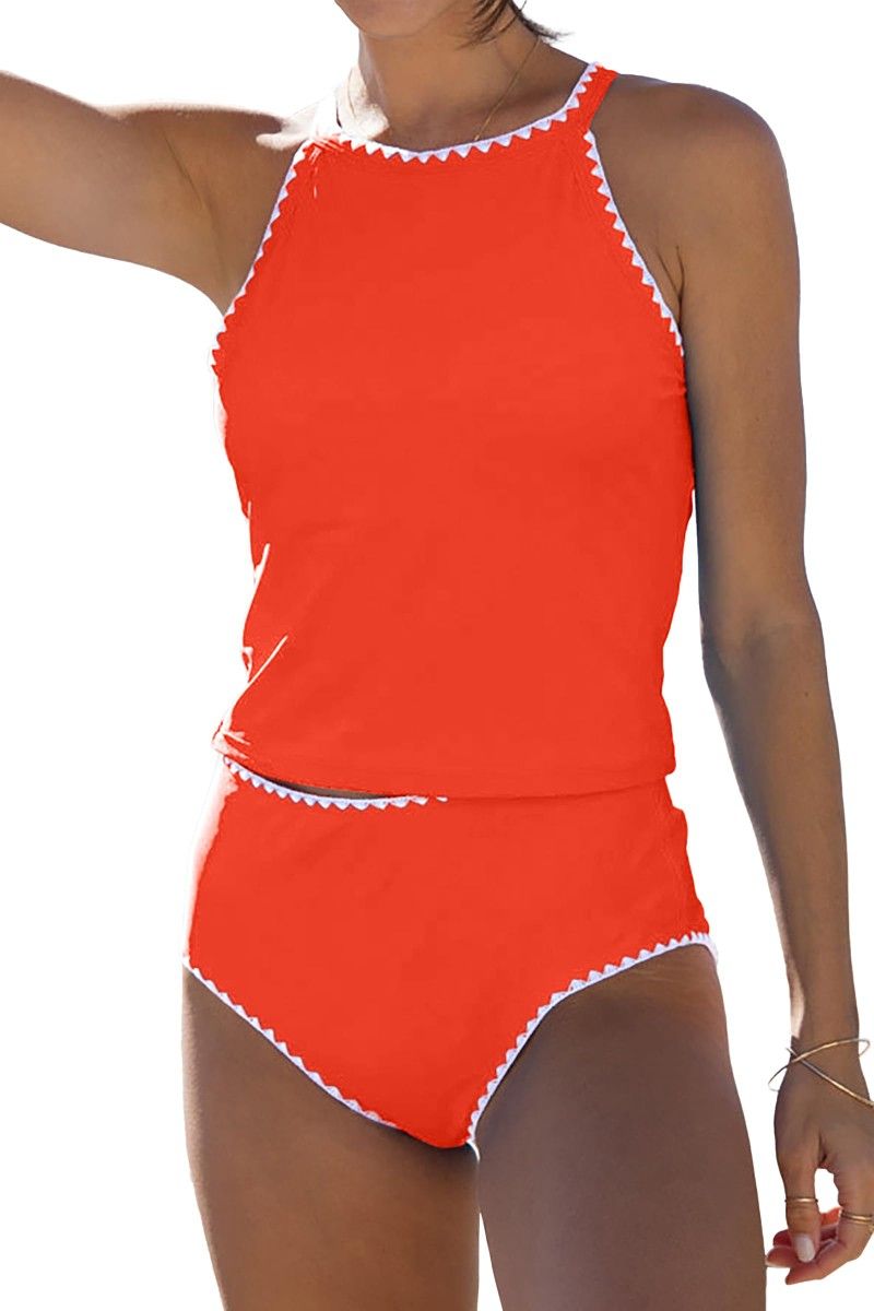 Large Orange Bikini 2 Piece