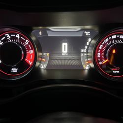 Dodge Challenger SRT Scat Pack Cluster