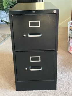 Black Filing Cabinet (FREE)