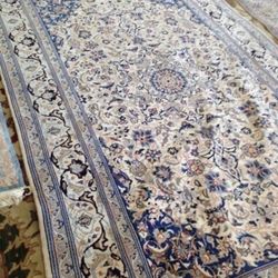 hand woven multicolored neem oriental rug approx 11'x 6' purchased for $8000 best offer accepted