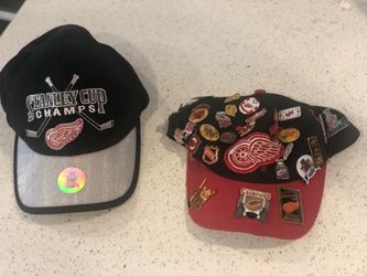 Detroit Red Wings Caps With 30 Pins