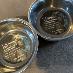 Small Food And Water Bowls For Dogs (or Cats)  ~ FREE WITH PURCHASE ~