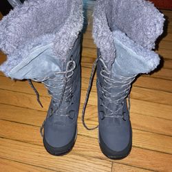Warm Women Waterproof Winter Boots (dark Gray)