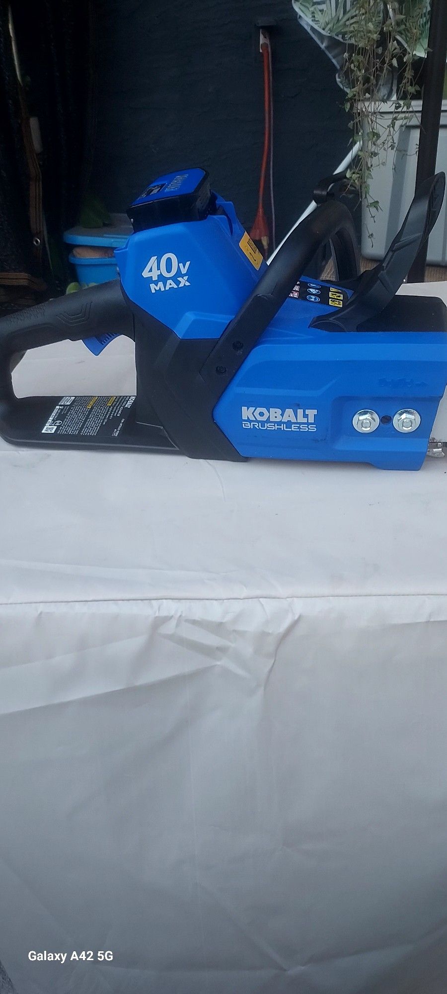 Kobalt 40v Chainsaw for Sale in Riverside, CA OfferUp