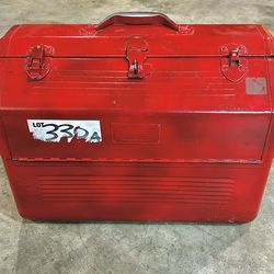 Vintage Simonsen Metal Type II Class A Mechanics Cantilever Tool Box