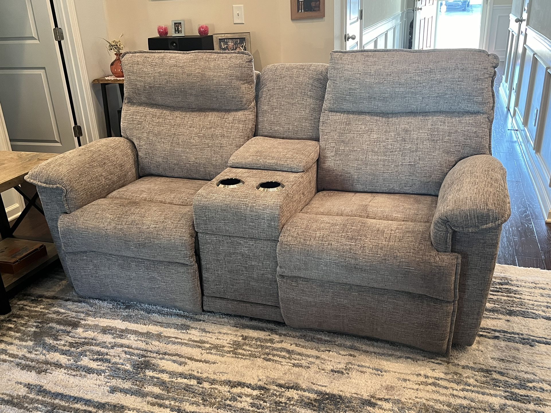 Loveseat W/Console