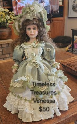 Dolls, $25-$75 each, Tulare