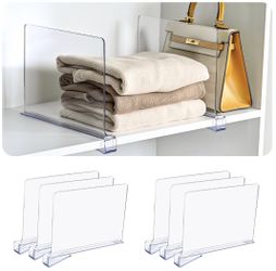 Shelf dividers 6pc