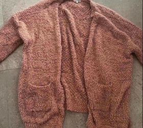 Women pink cardigan sweater