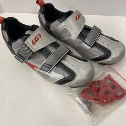 LG Louis Garneau Mont Royal Ergo Air Road Cycling Bicycle Shoes; Sz 47(EU), 13-13.5(US)
