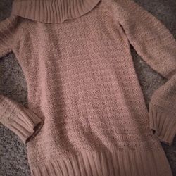 Charlotte Russe Tunic Sweater Sz Large
