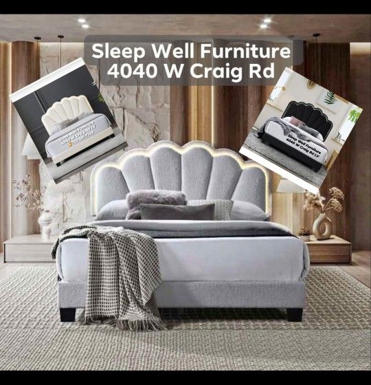 ✨️ Queen King Bed Cal King Frame ✨️ Furniture Sectionals Bedrooms Dining Avail