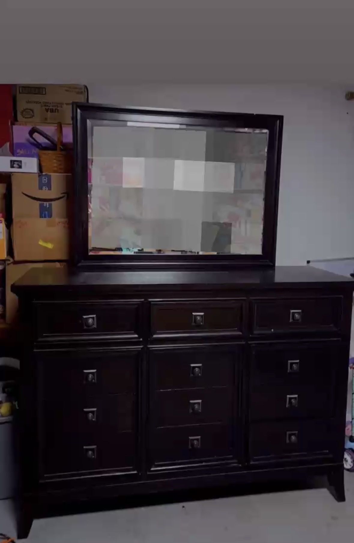Dark Brown Dresser With matching nightstand