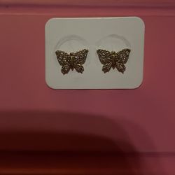Butterfly earrings