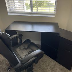 Desk And Chair Set 