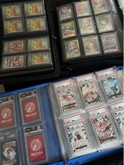 One piece/Pokemon slabs and singles collection