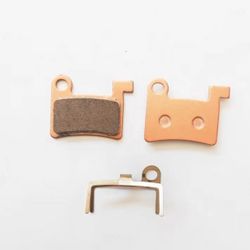 4 Pairs Brake Pads Barbell Locks 44.5x35mm All Metal For Elida Electric Bicycle