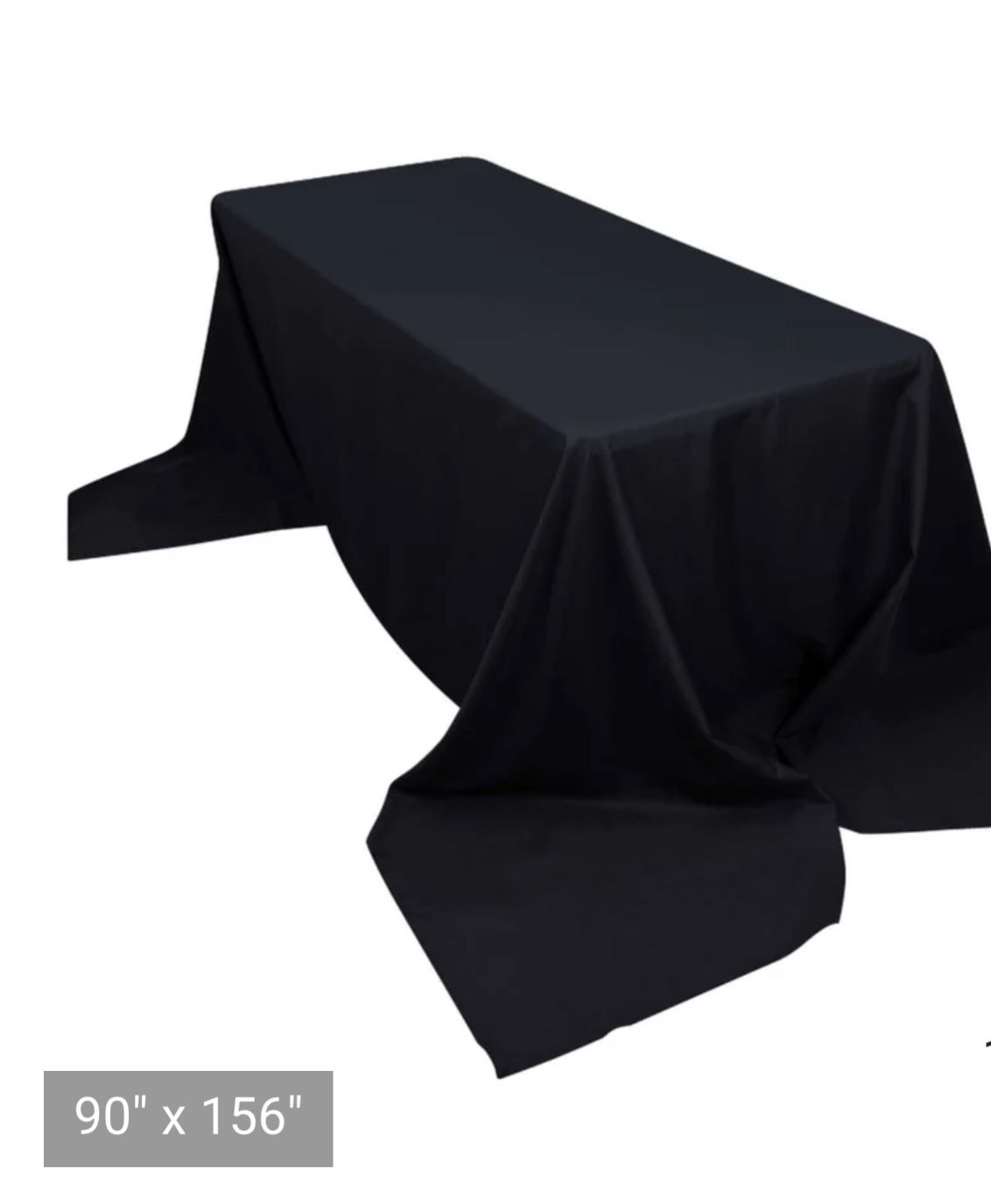Black Tablecloths