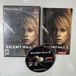 Silent Hill 3 Scratch-Less Disc PlayStation 2 PS2 Video GAME