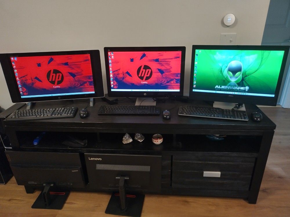 3 Systems - HP Envy Touch Smart 23-24" - Dell Optiplex 24 All In One - Windows 11 Pro $600 For All