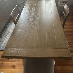 Counter Height Table with 4 Chairs