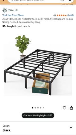 Platform King Size Bed