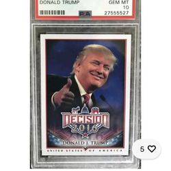 2016 Leaf Decision-Donald Trump Card 