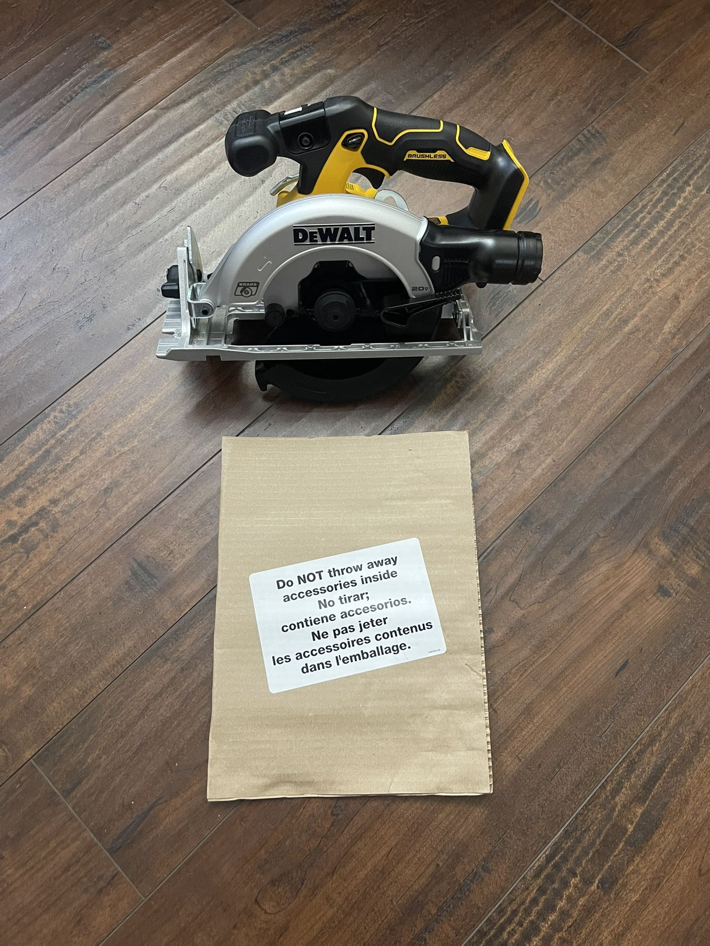 New 20V Dewalt Circular Saw